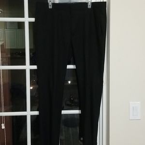 Billy London black dress pants 38W 32L